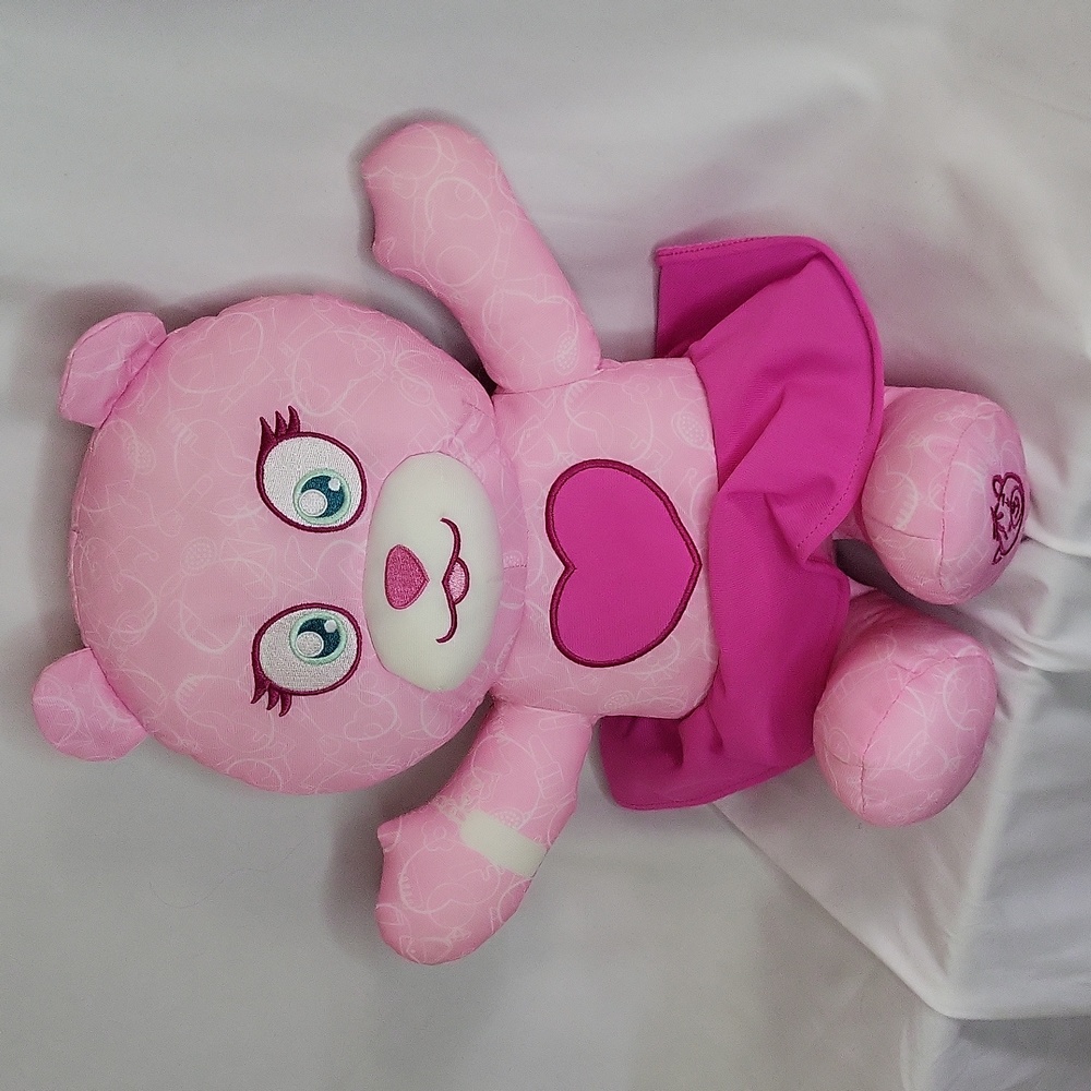 Doodle Bear Pink Tomy 2020 draw on bear washable mark on bear